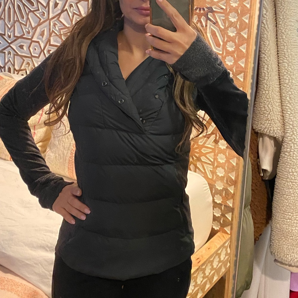 Lululemon, jacket, size 4, Charcoal Grey, Grey,rare